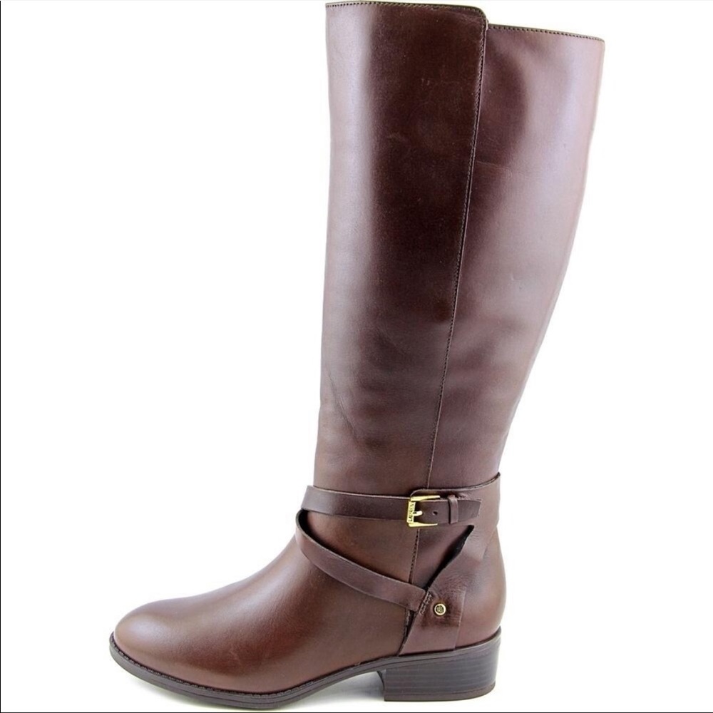 Ralph Lauren GENUINE LEATHER! Mariah Riding Boot